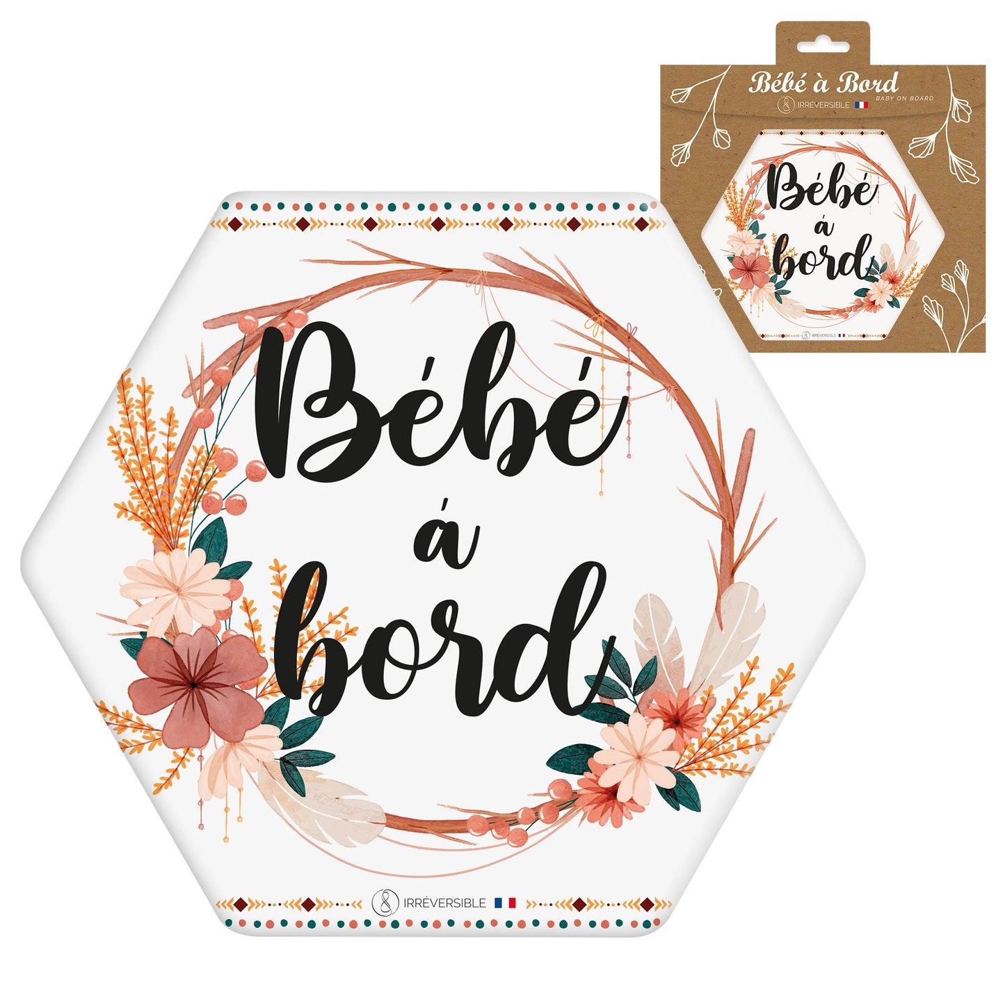 bebe a bord boheme boho idee cadeau naissance
