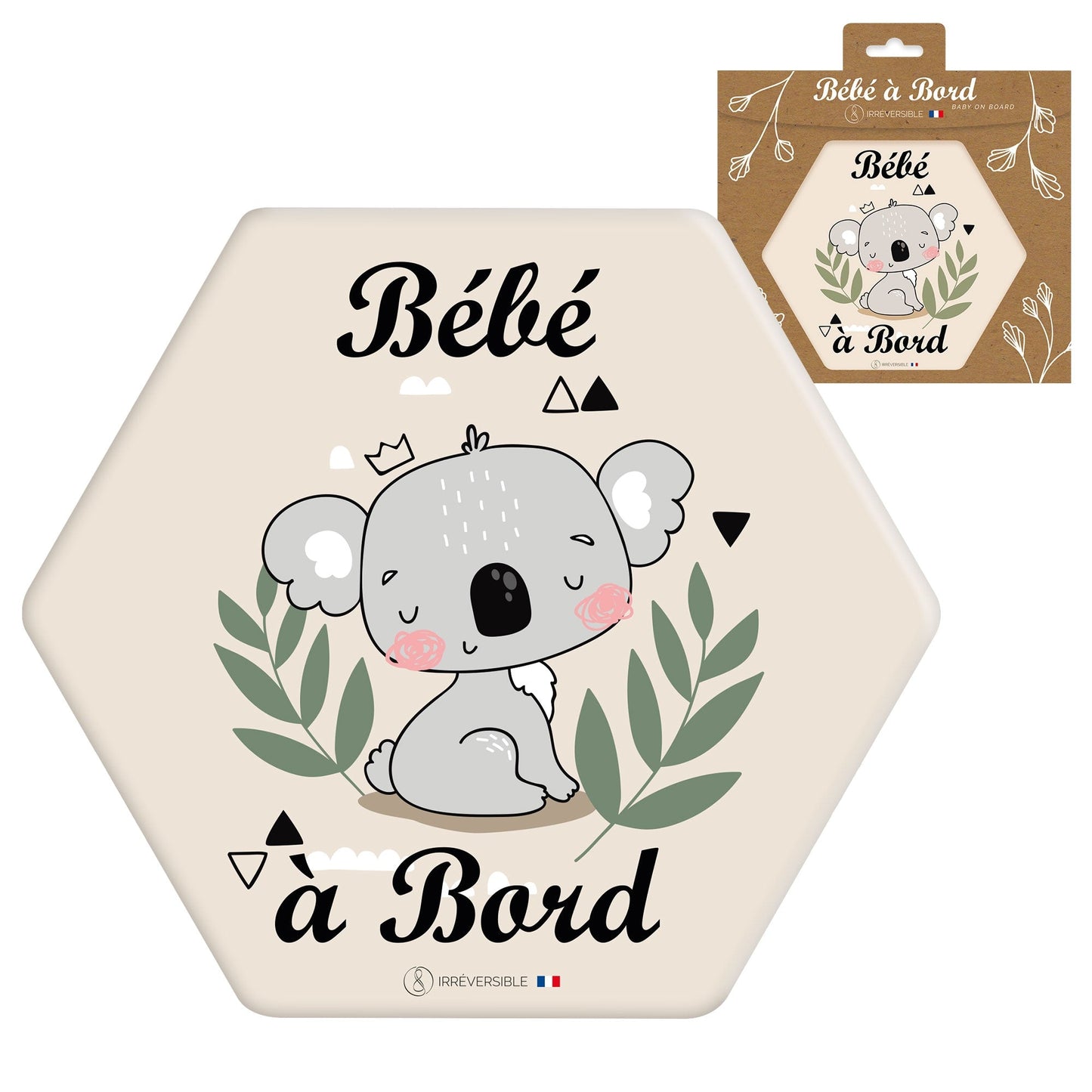 Adhésif / Autocollant bébé à bord - Koala