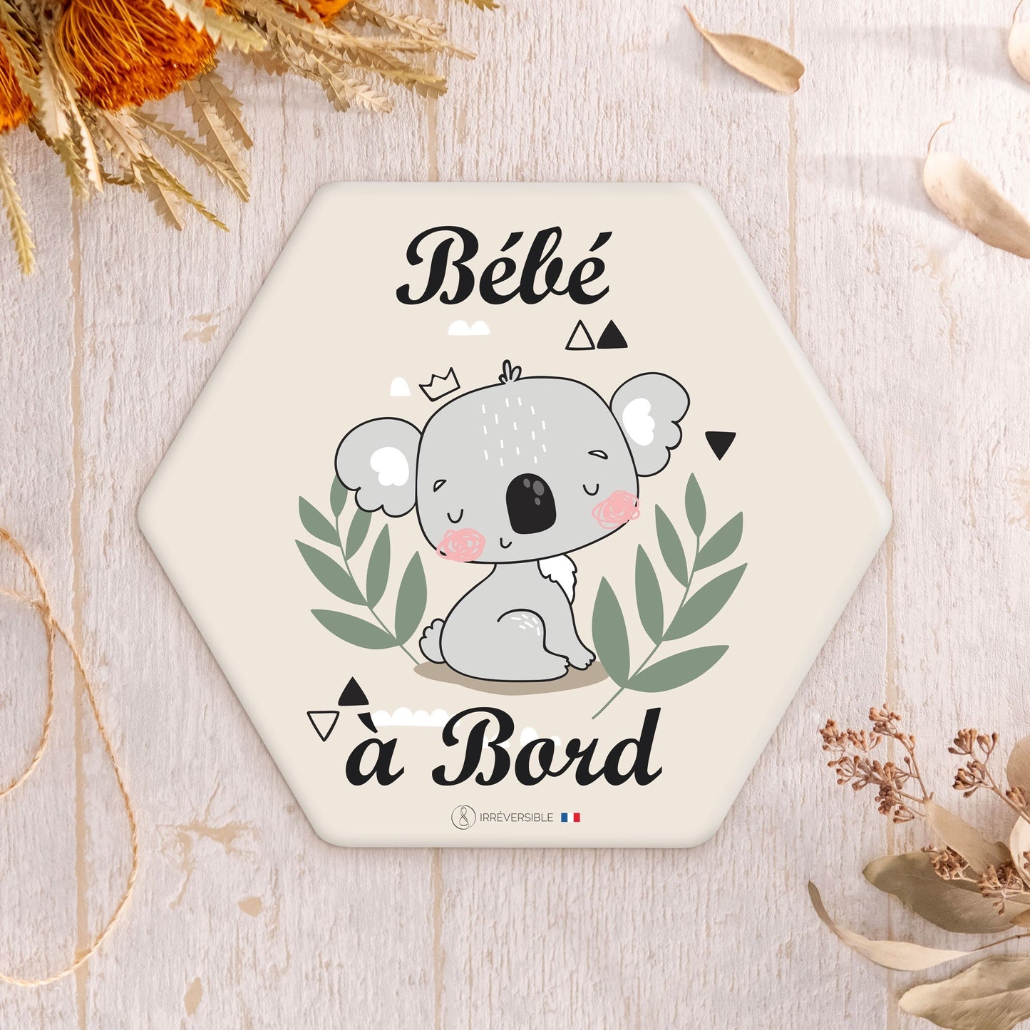 Adhésif / Autocollant bébé à bord - Koala