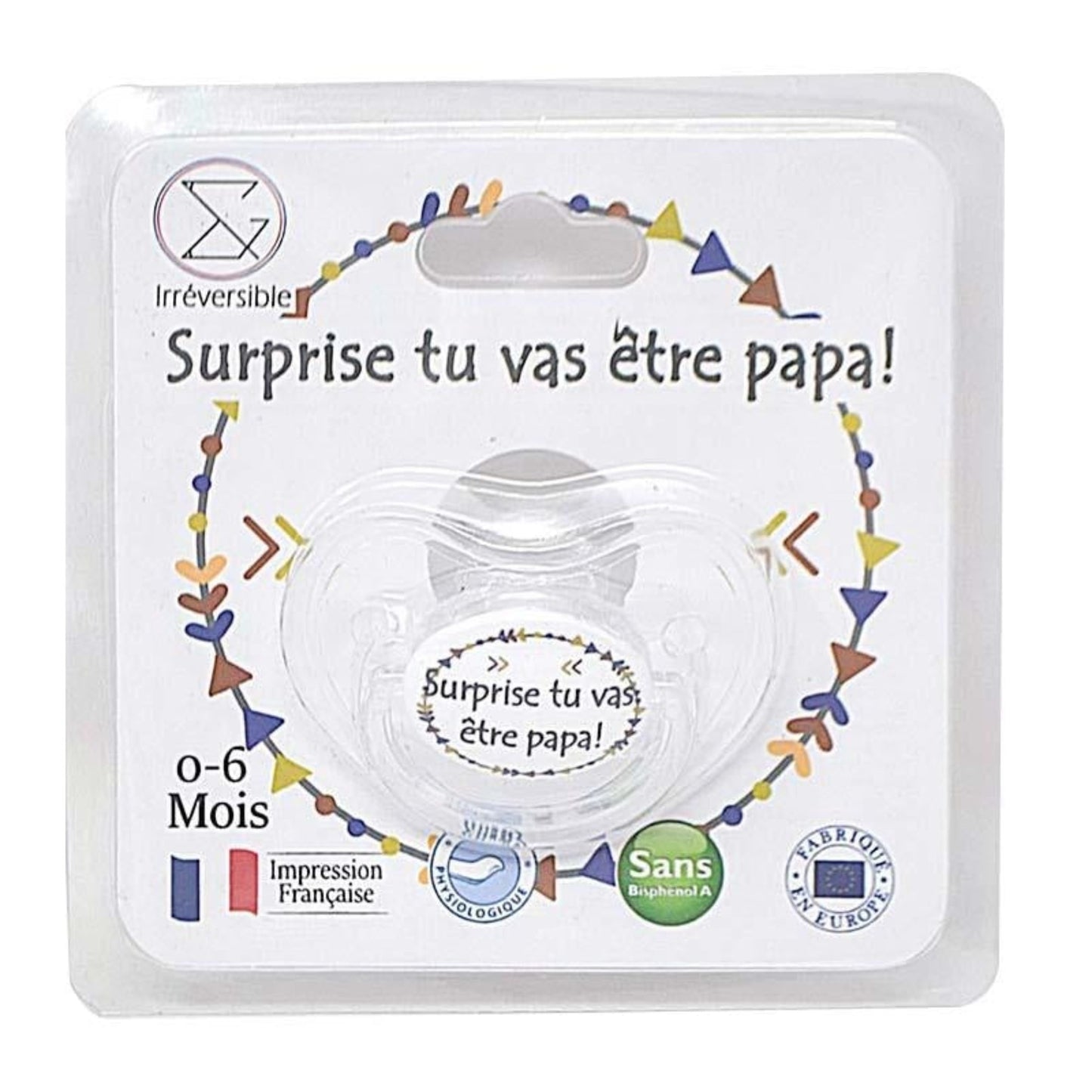 Sucette Surprise Tu Vas être Papa! Annonce Grossesse Tétines Personnalisables Annonce, Annonce Grossesse, Originale, Maman, Maternité