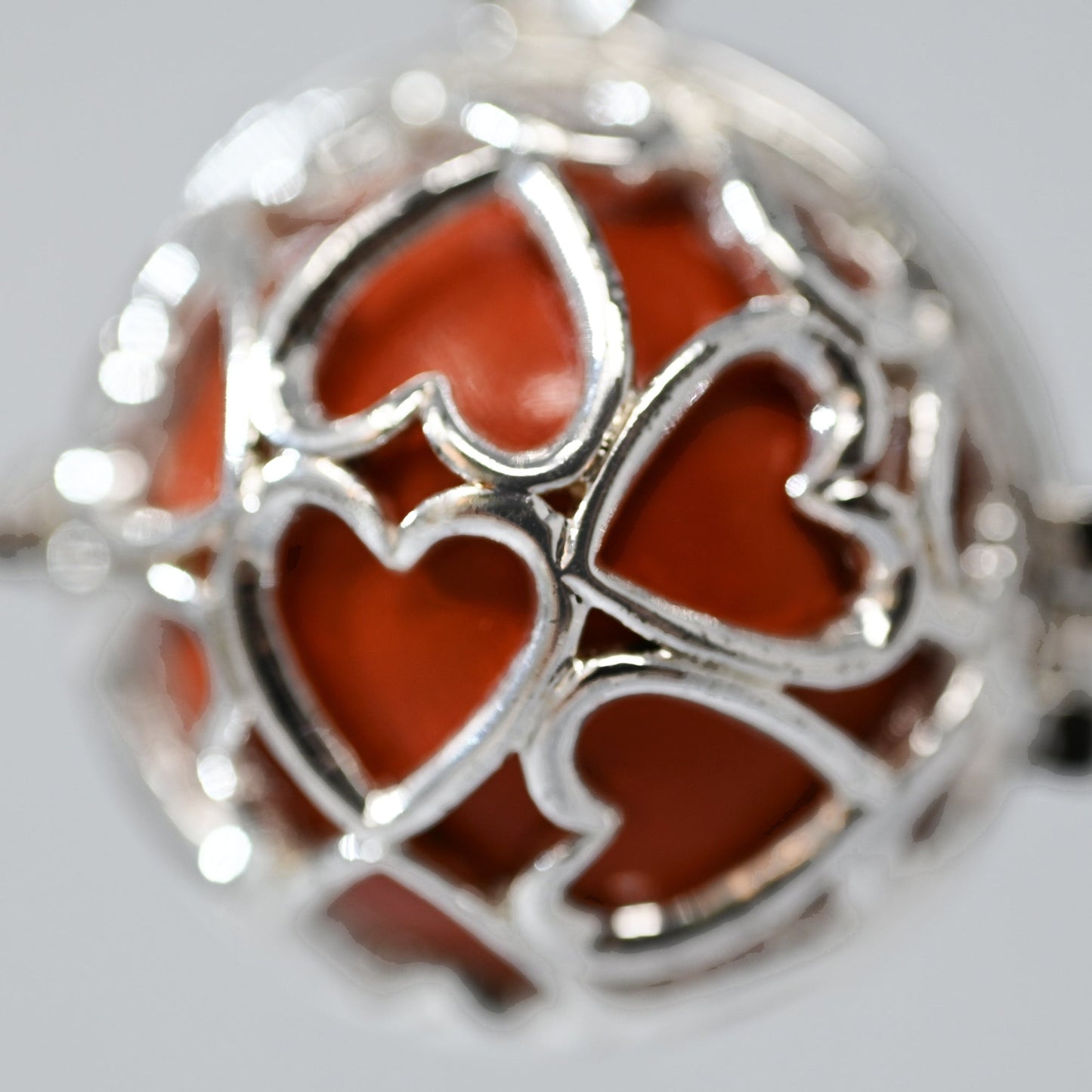 Bola de Grossesse - Sarah Colliers Bola 100% Plaqué Argent, Bola, Cage, Collier, Collier