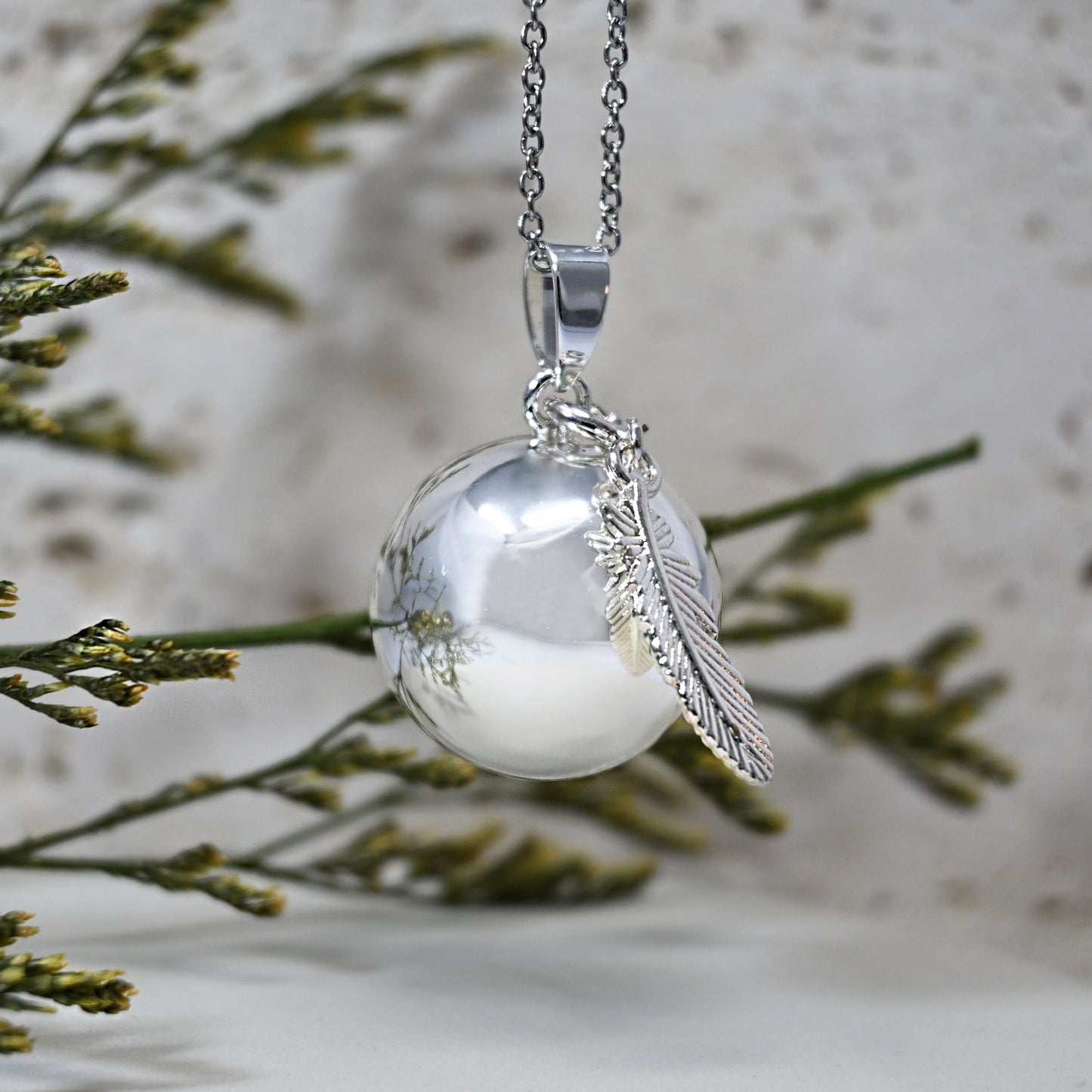 Bola de Grossesse - India Colliers Bola 100% Plaqué Argent, Bijou, Bijoux Maman, Bola, Grossesse