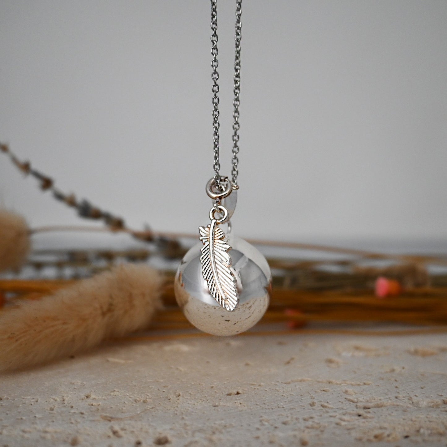 Bola de Grossesse - India Colliers Bola 100% Plaqué Argent, Bijou, Bijoux Maman, Bola, Grossesse