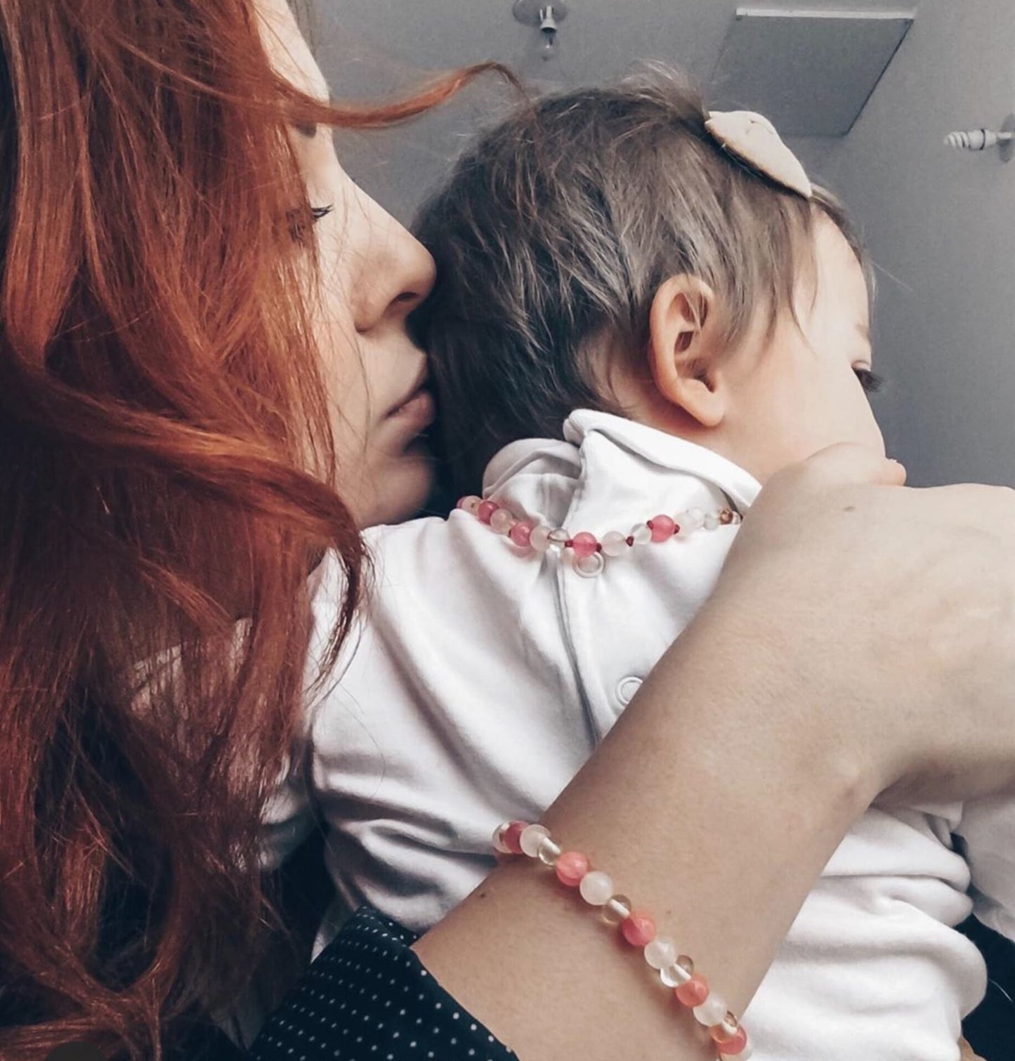 Box Bijoux Dambre Jade & Quartz Rose - Maman Bébé Box Ambre 2019 Dentition Maman Et Pour