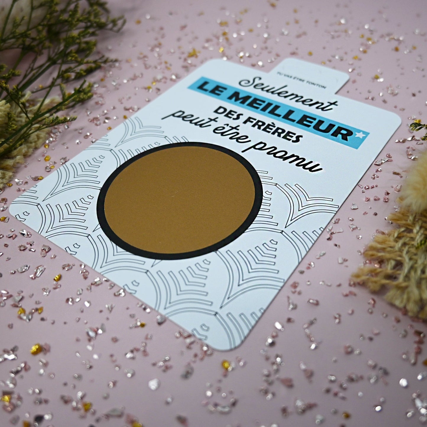 Carte à gratter - Tu vas être tonton
