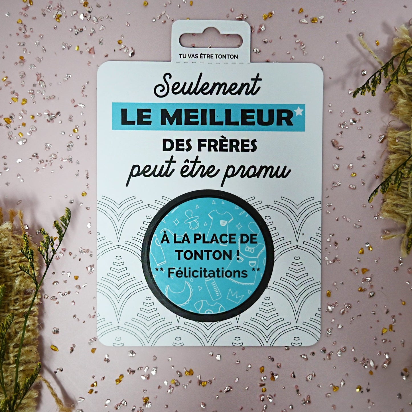Carte à gratter - Tu vas être tonton