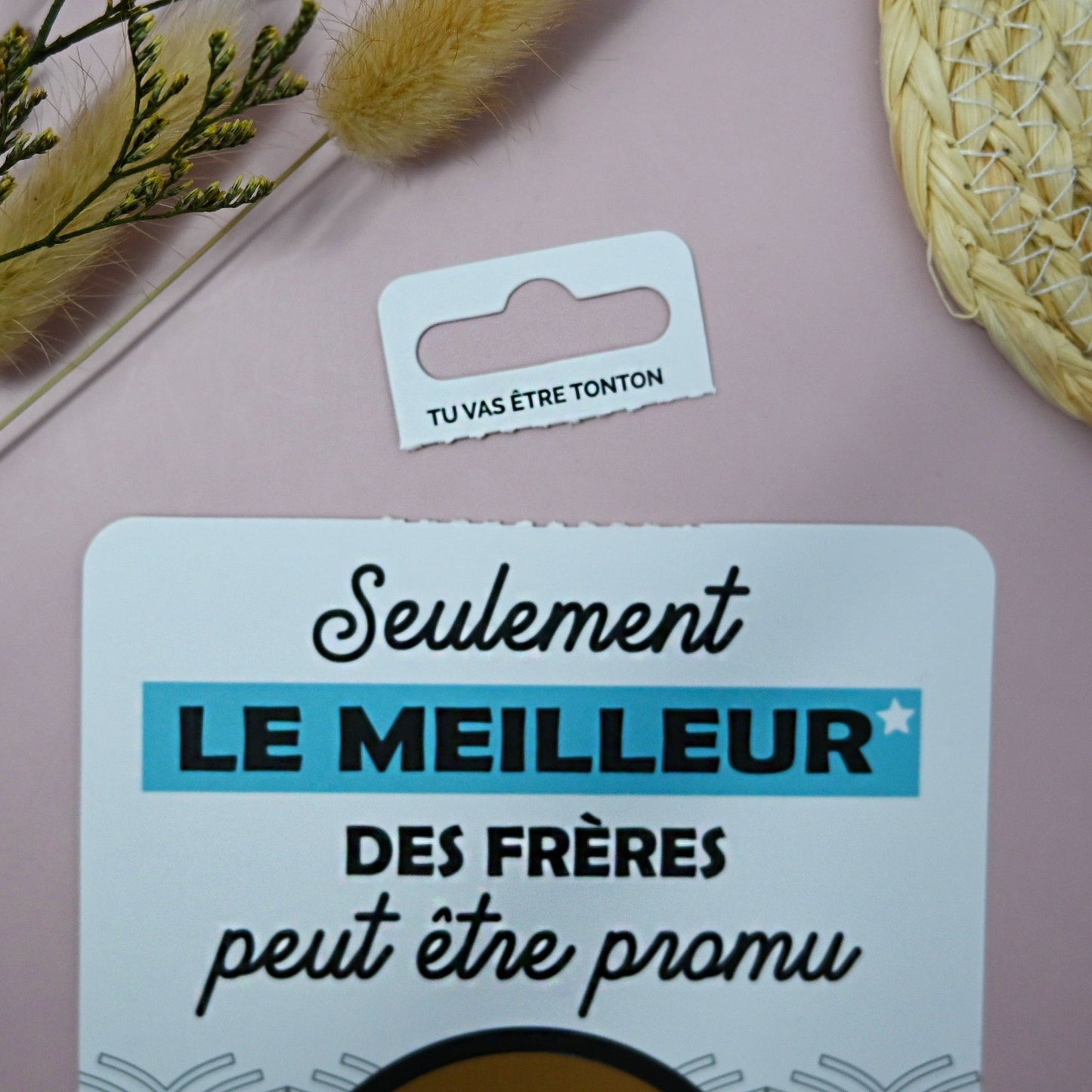Carte à gratter - Tu vas être tonton