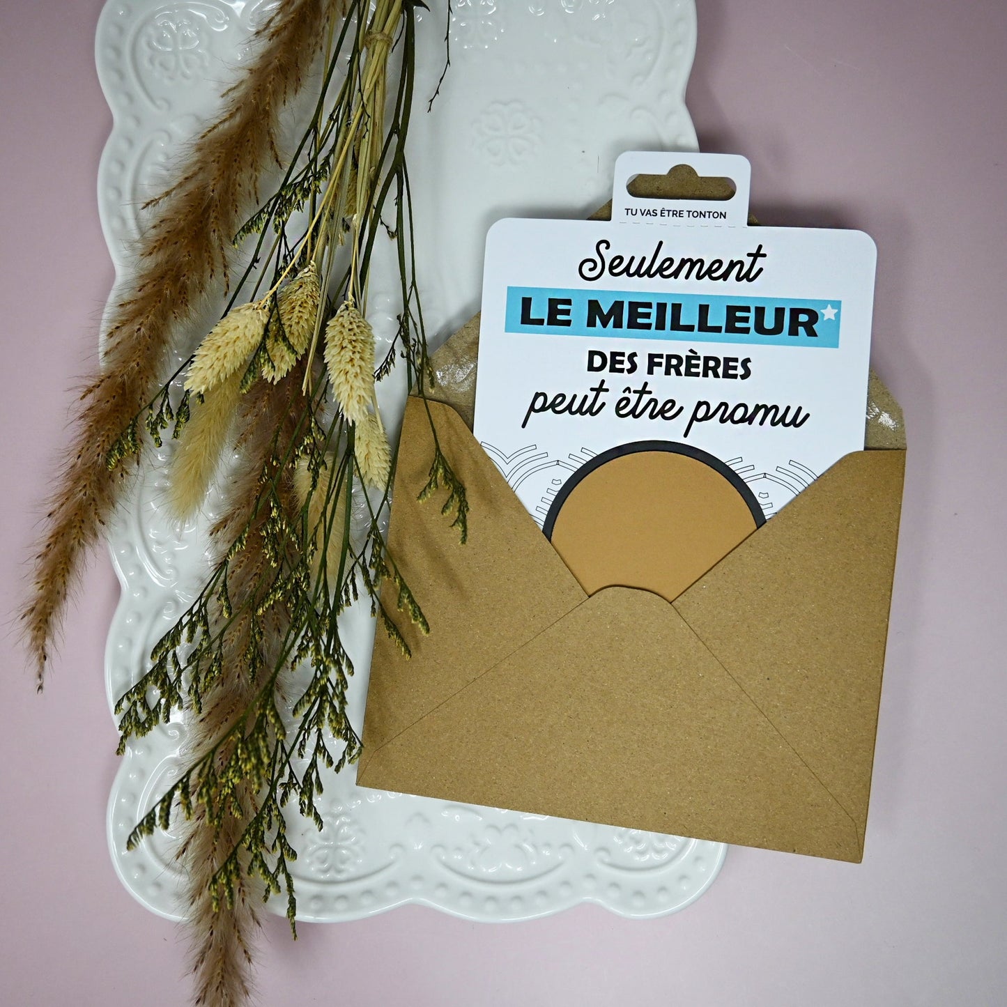 Carte à gratter - Tu vas être tonton