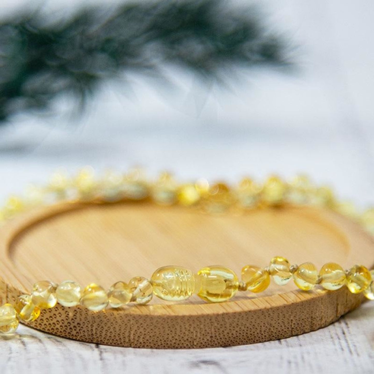 Collier Ambre - Lemon Colliers Ambre