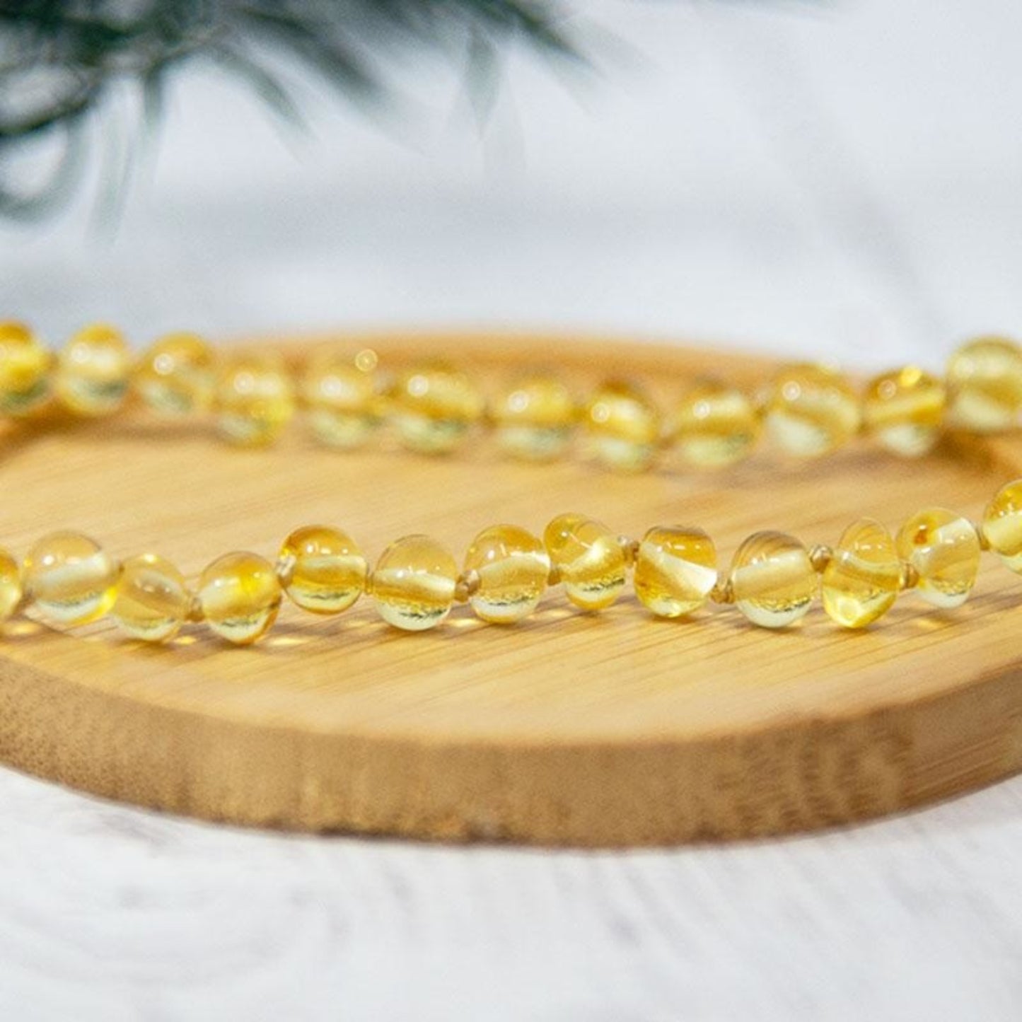 Collier Ambre - Lemon Colliers Ambre
