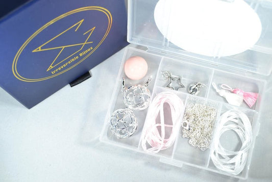 Box Bola de grossesse rose - DIY de chez Irréversible Bijoux