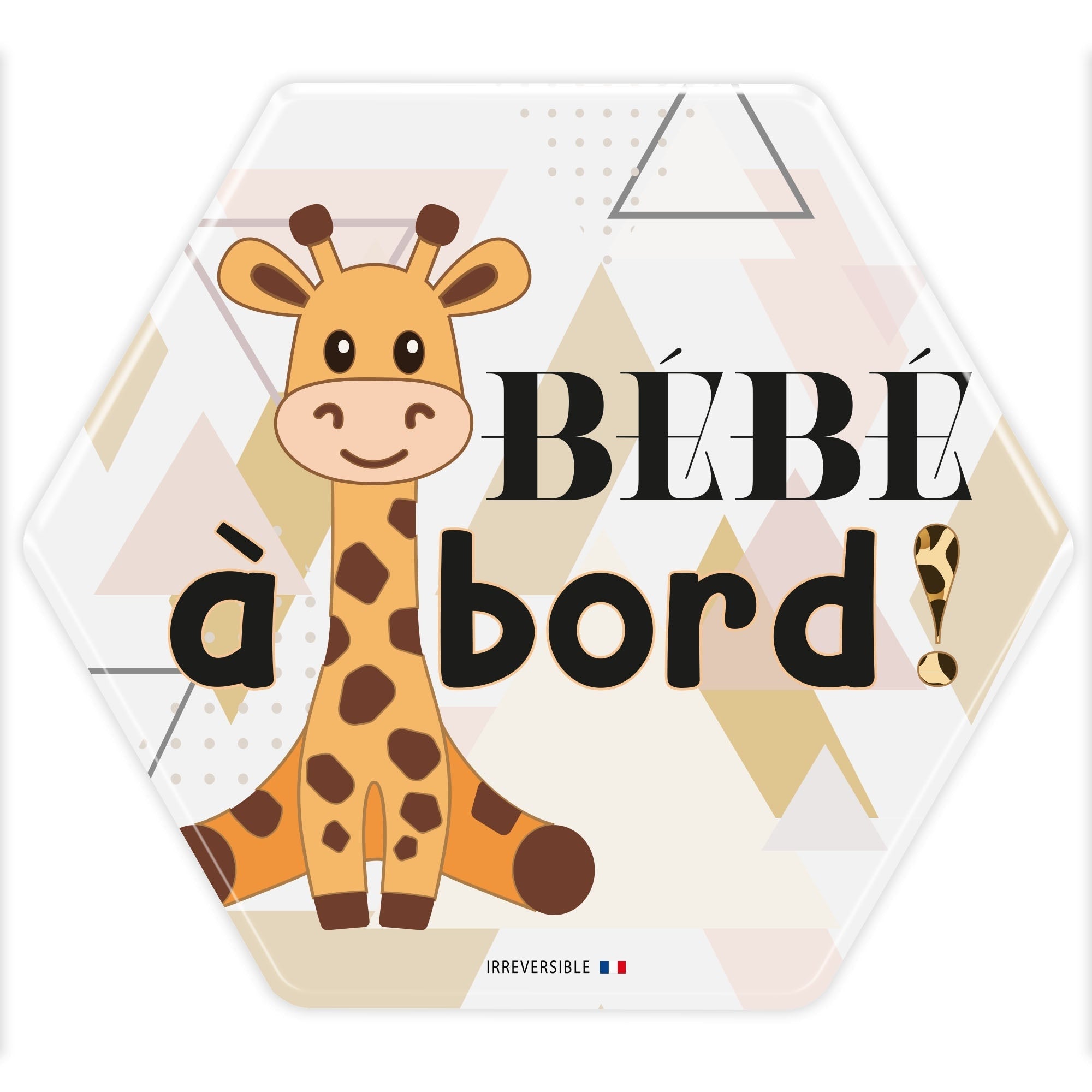 Adhésif Bébé À Bord - Girafe Irreversible Bijoux – IRREVERSIBLE