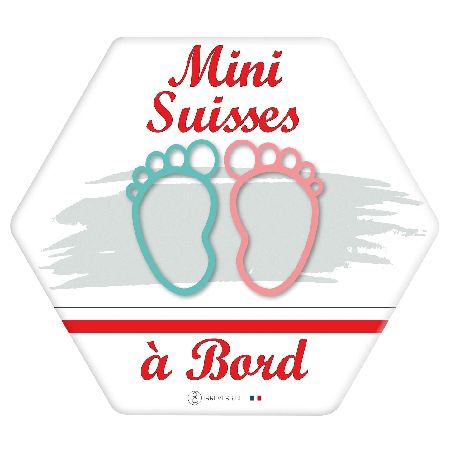 Adhésif bébé à bord - Mini Suisse