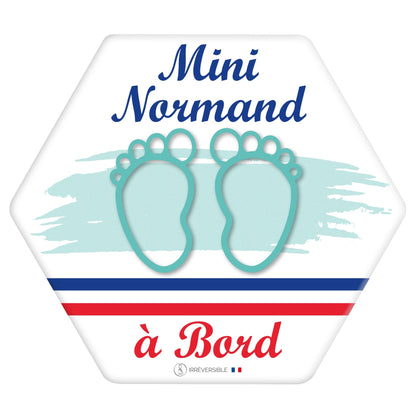 Adhésif bébé à bord - Mini Normand