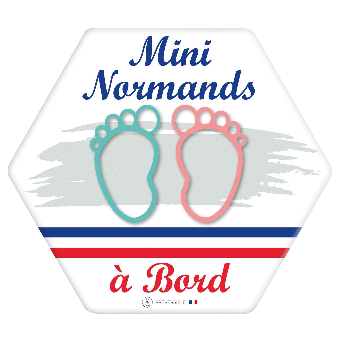 Adhésif bébé à bord - Mini Normand