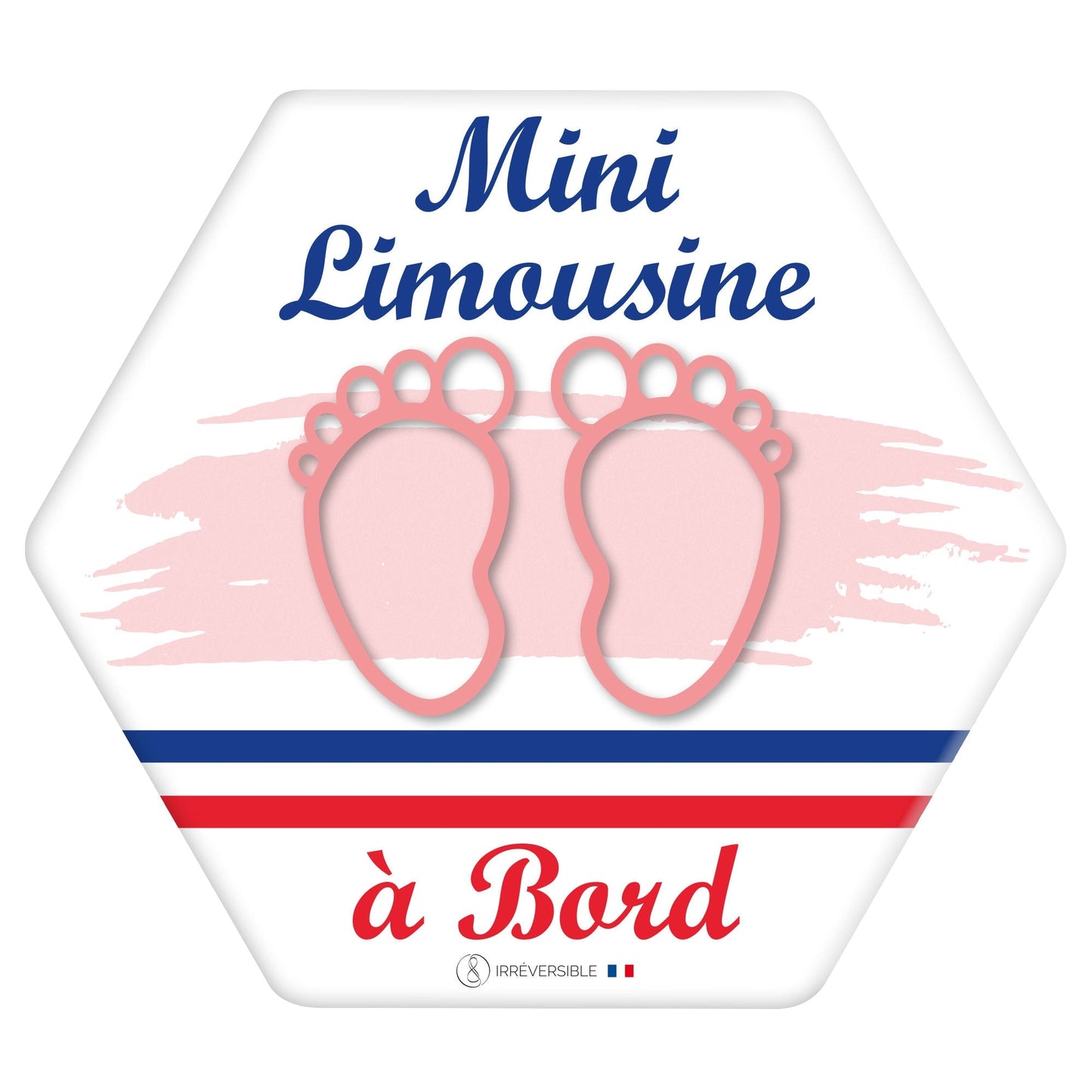 Adhésif bébé à bord - Mini Limousin