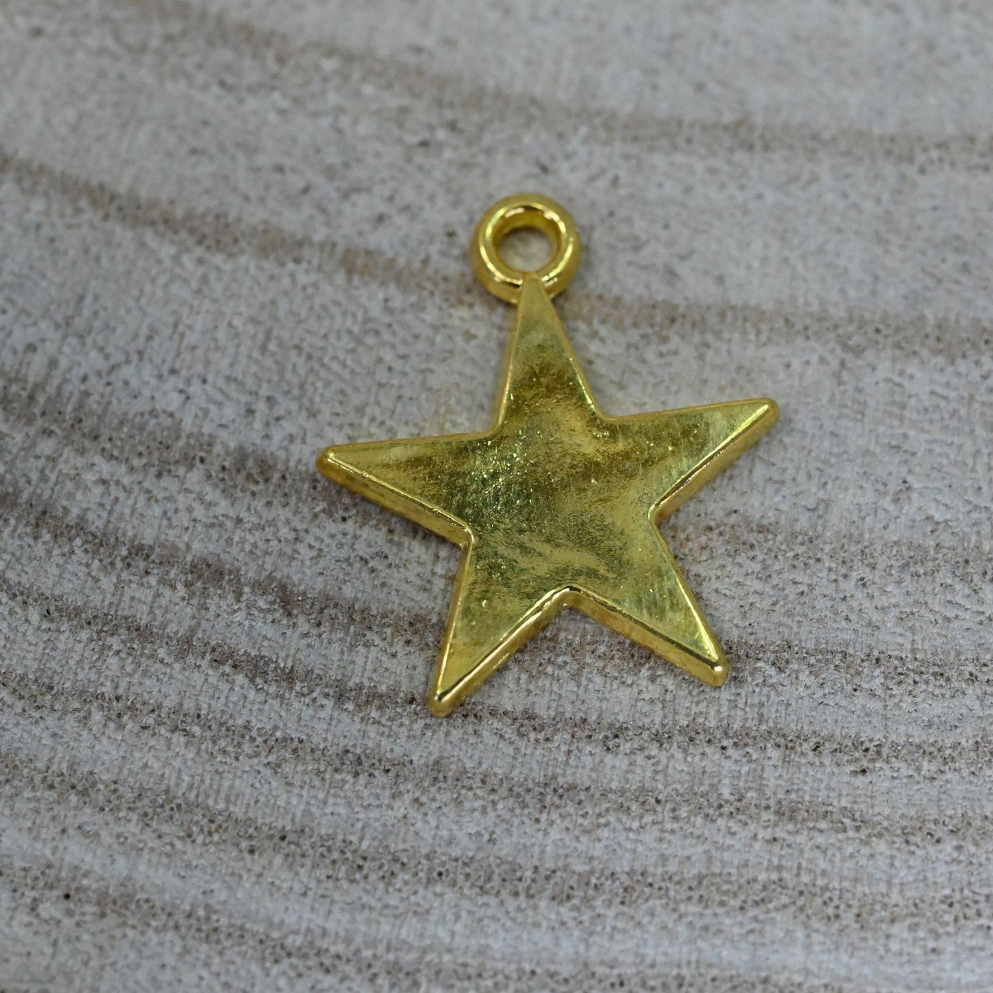 COLGANTE DE METAL ORO - FULL STAR **DESTOCK** 