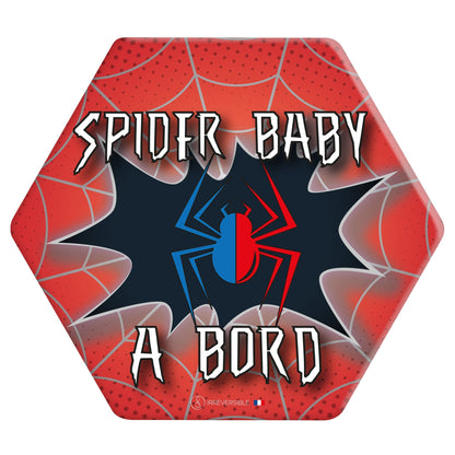 Adhésif / Autocollant bébé à bord - Spider baby