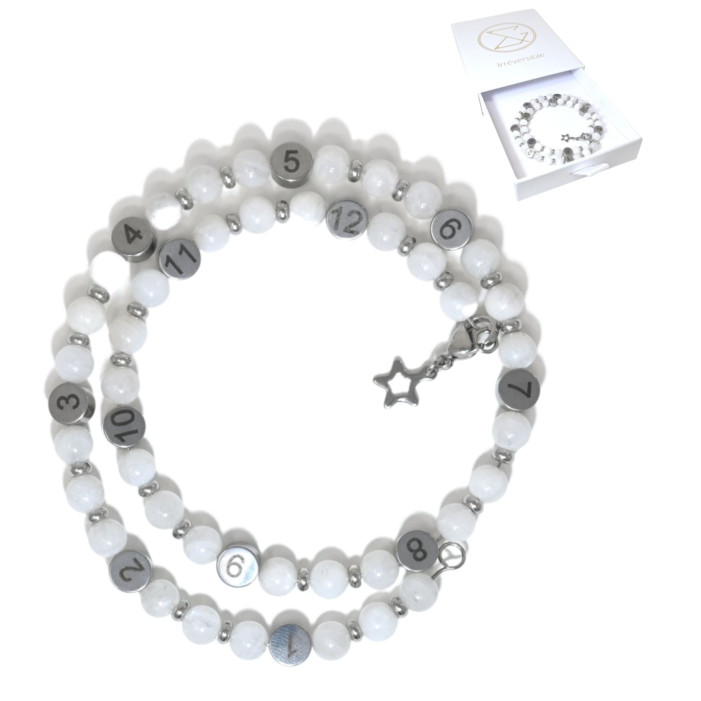 Bracelet D’allaitement - Pierre de Lune Bracelets Allaitement Allaitement, Bracelet, Bracelet Grossesse, Maman