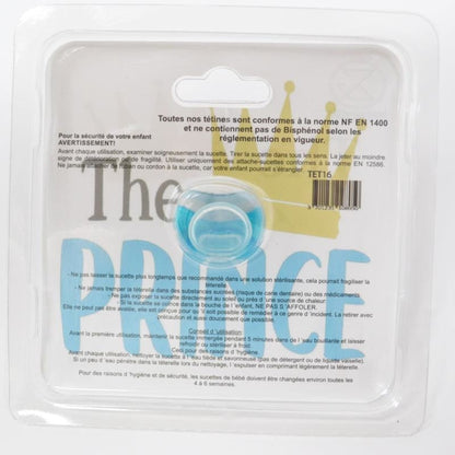 Sucette Standard - The Prince 0-6 Mois / Physiologique / Transparent Tétines Personnalisables Baby, Bebe, France, Idée Cadeau, Maman