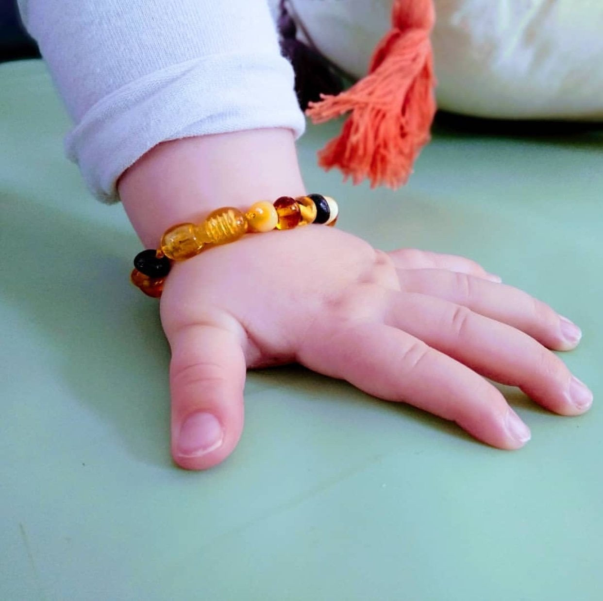 Bracelet d'Ambre certifié pour Bébé – Mellune