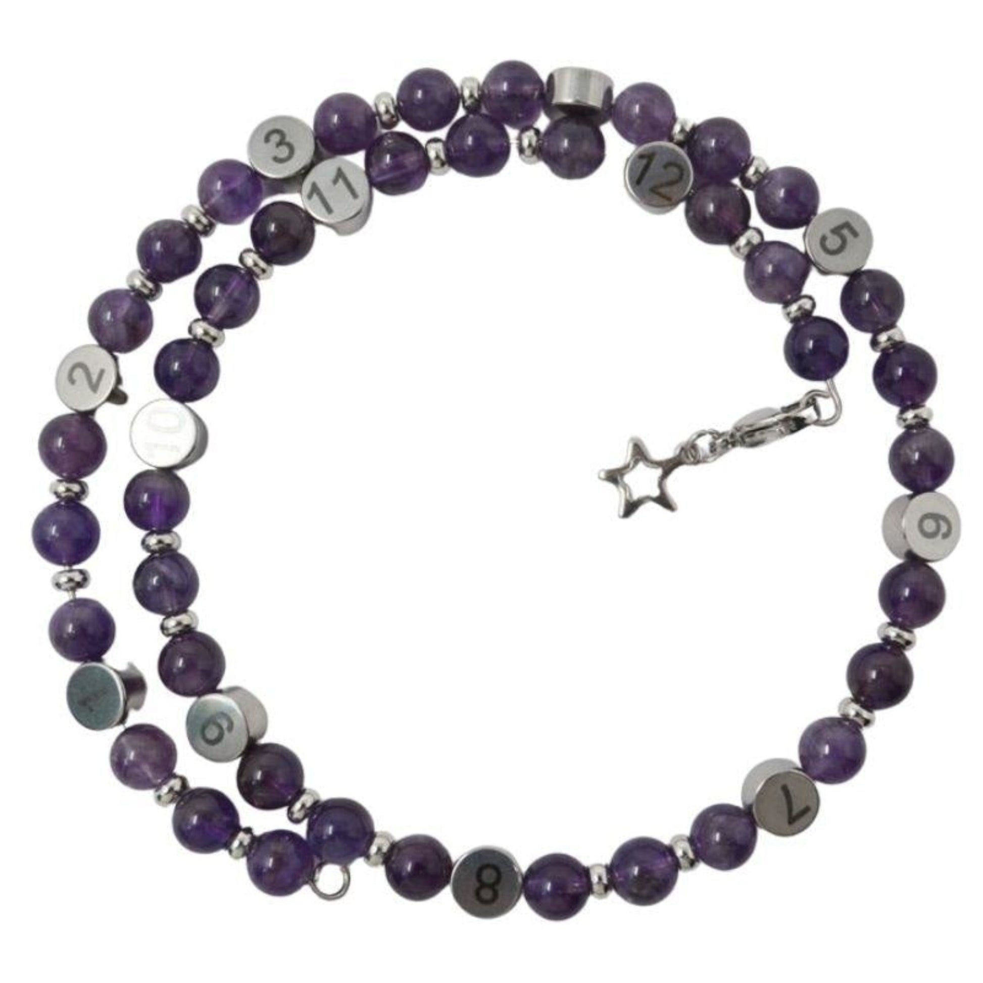 Bracelet D’allaitement - Améthyste Violette Bracelets Allaitement