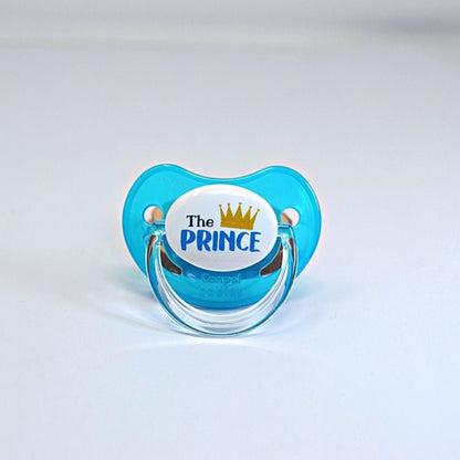 Sucette Standard - The Prince 0-6 Mois / Physiologique / Transparent Tétines Personnalisables Baby, Bebe, France, Idée Cadeau, Maman